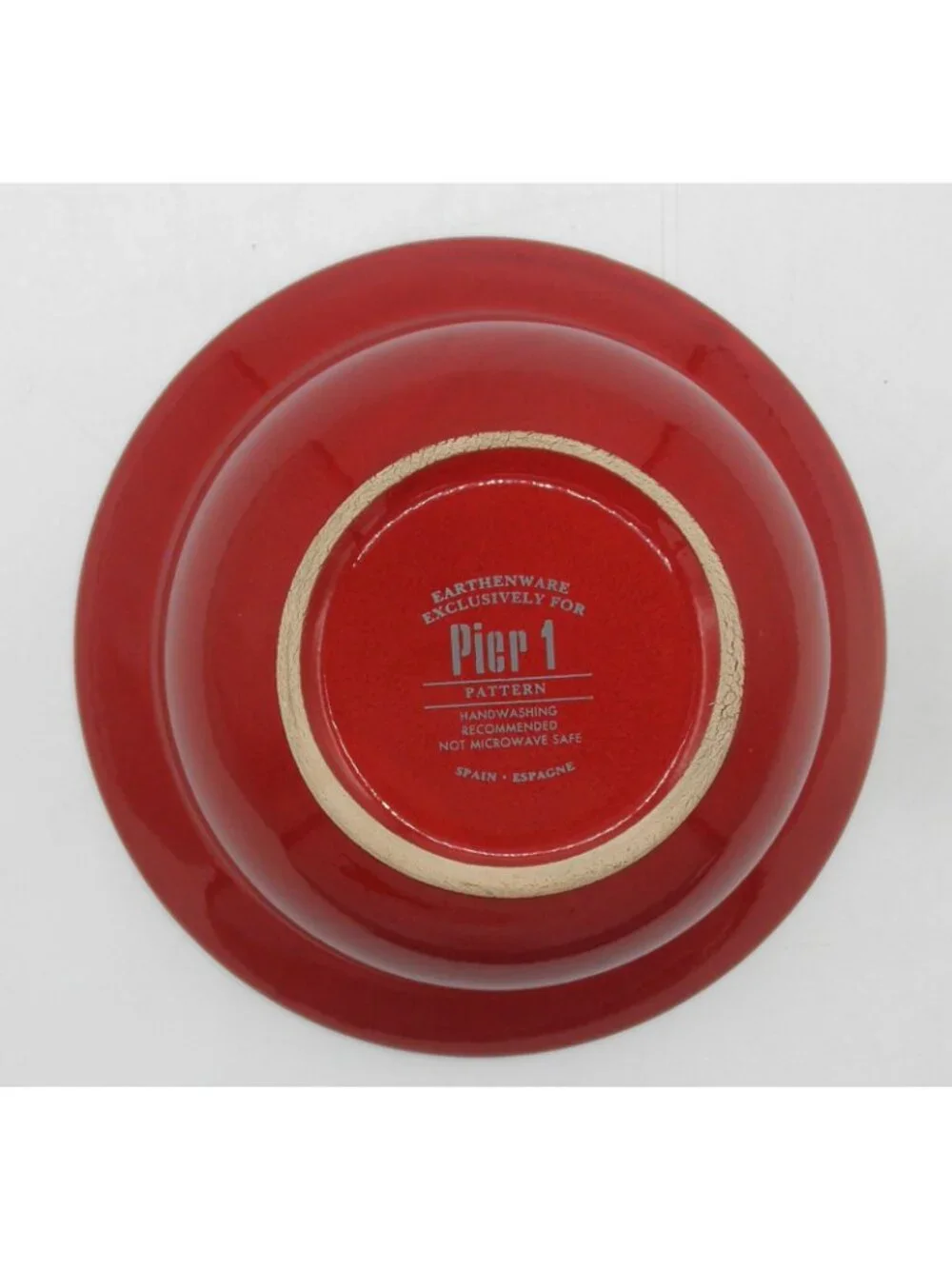 Pattern Red by Pier 1 (Spain) Soup Cereal Bowl Set of 4 Pattern: PERPATR